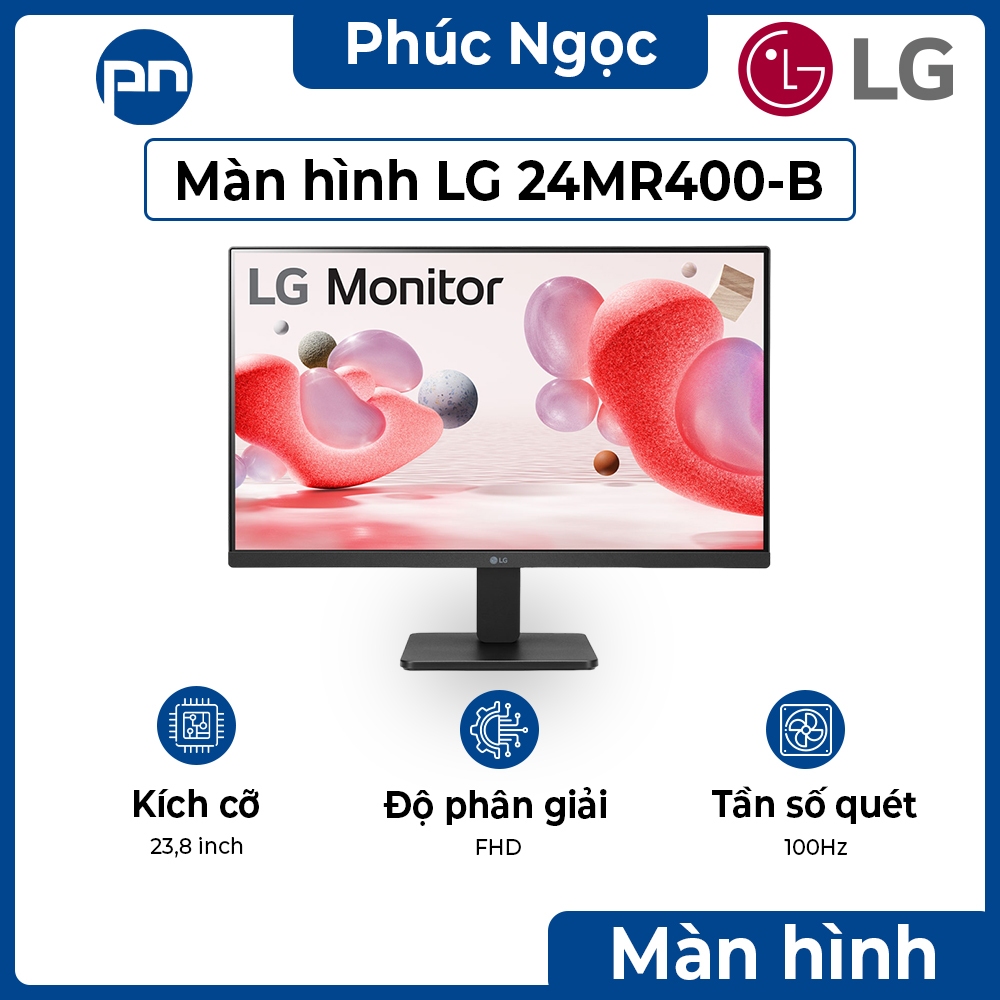 Màn hình máy tính LG 24MR400-B, màn hình 24 inch FHD LG chính hãng - Phúc Ngọc Computer