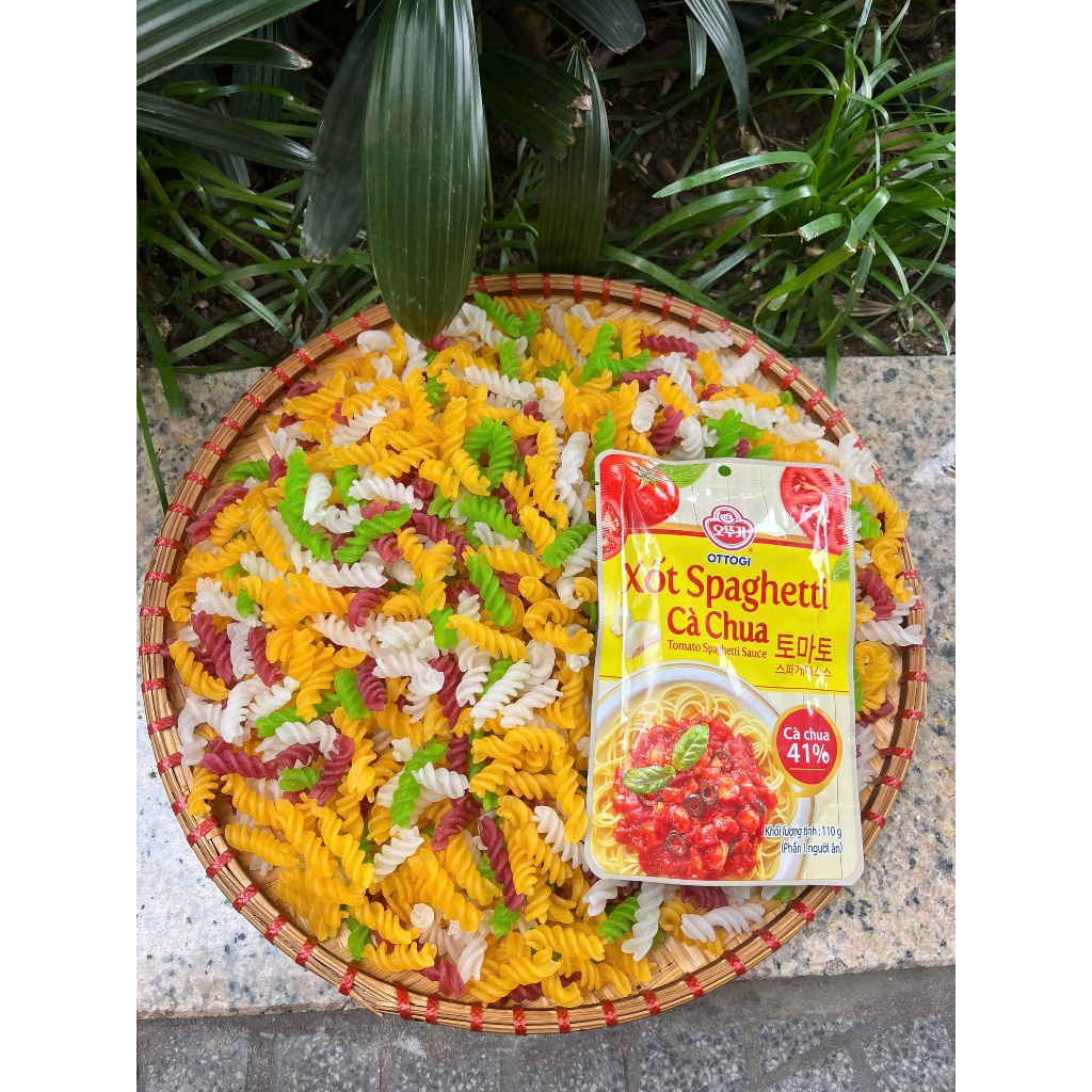 [Nui xoắn ngũ sắc] 500gr Nui rau củ, nui ngũ sắc, nui ống, nui xoắn, nui chữ C, nui sò, eatclean, ăn