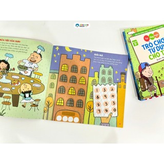 Bộ Sách Trò Chơi Tư Duy Cho Trẻ - Buke Buke - Lẻ/Combo  - (EBM)