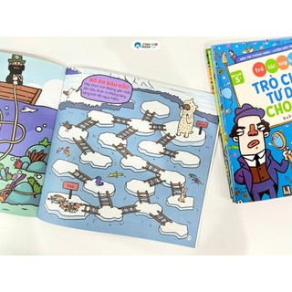 Bộ Sách Trò Chơi Tư Duy Cho Trẻ - Buke Buke - Lẻ/Combo  - (EBM)
