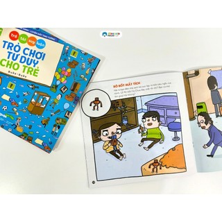 Bộ Sách Trò Chơi Tư Duy Cho Trẻ - Buke Buke - Lẻ/Combo  - (EBM)