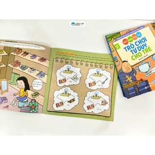 Bộ Sách Trò Chơi Tư Duy Cho Trẻ - Buke Buke - Lẻ/Combo  - (EBM)