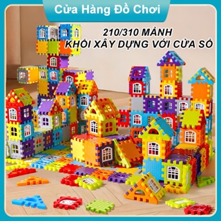 Khối 210/310 -Đồ Chơi Lắp Ráp Xây Dựng Mô Hình Ngôi Nhà Cho Bé, Kích Thích Phát Triển Tư Duy