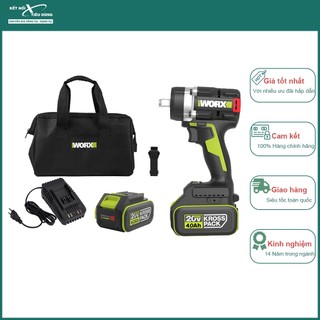  Máy vặn bu lông dùng pin 20V Worx WU270  Chính hãng - Bảo hành 12 tháng  Kết Nối Tiêu Dùng 