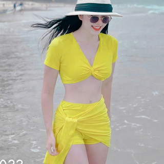 [Size M,L,XL,2XL] Set Bộ Đồ Bơi Nữ 2 Mảnh Cổ Yếm SV2MCL SAVVY Cao Cấp - Bikini Đan Lưng