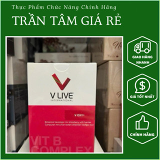 [ Có bán sỉ ] Voxy Vlive - 1 hộp = 28 gói. V-oxy bộ 3 Vlive.