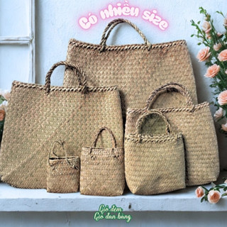 [Siêu rẻ] Túi cói. Giỏ cỏ bàng. Túi đi chợ sinh thái bảo vệ môi trường