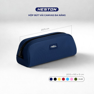  Hộp Bút Đa Năng Đựng Viết Mỹ Phẩm Nam Nữ Canvas Trượt Nước Du Lịch | HESTON 