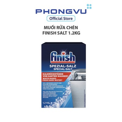 Muối rửa chén Finish Salt 1.2kg - Không bảo hành