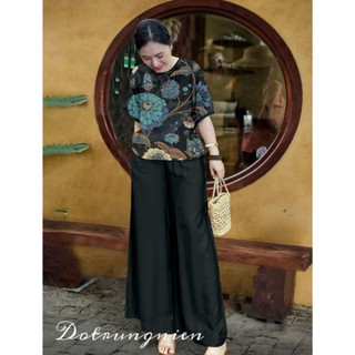  Set Đồ Bộ Trung Niên ED – Đũi Hàn Cao Cấp – Form Đẹp Dễ Mặc 