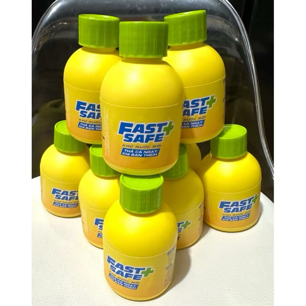 Khử nước mới Extrabio Fast Safe xử lý độc bể mới thả cá tép an toàn