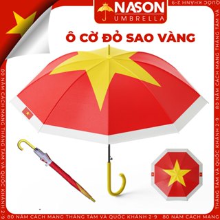 Ô Dù Cờ Đỏ Sao - Ô thẳng chống mưa, ô dù sự kiện, lễ hội