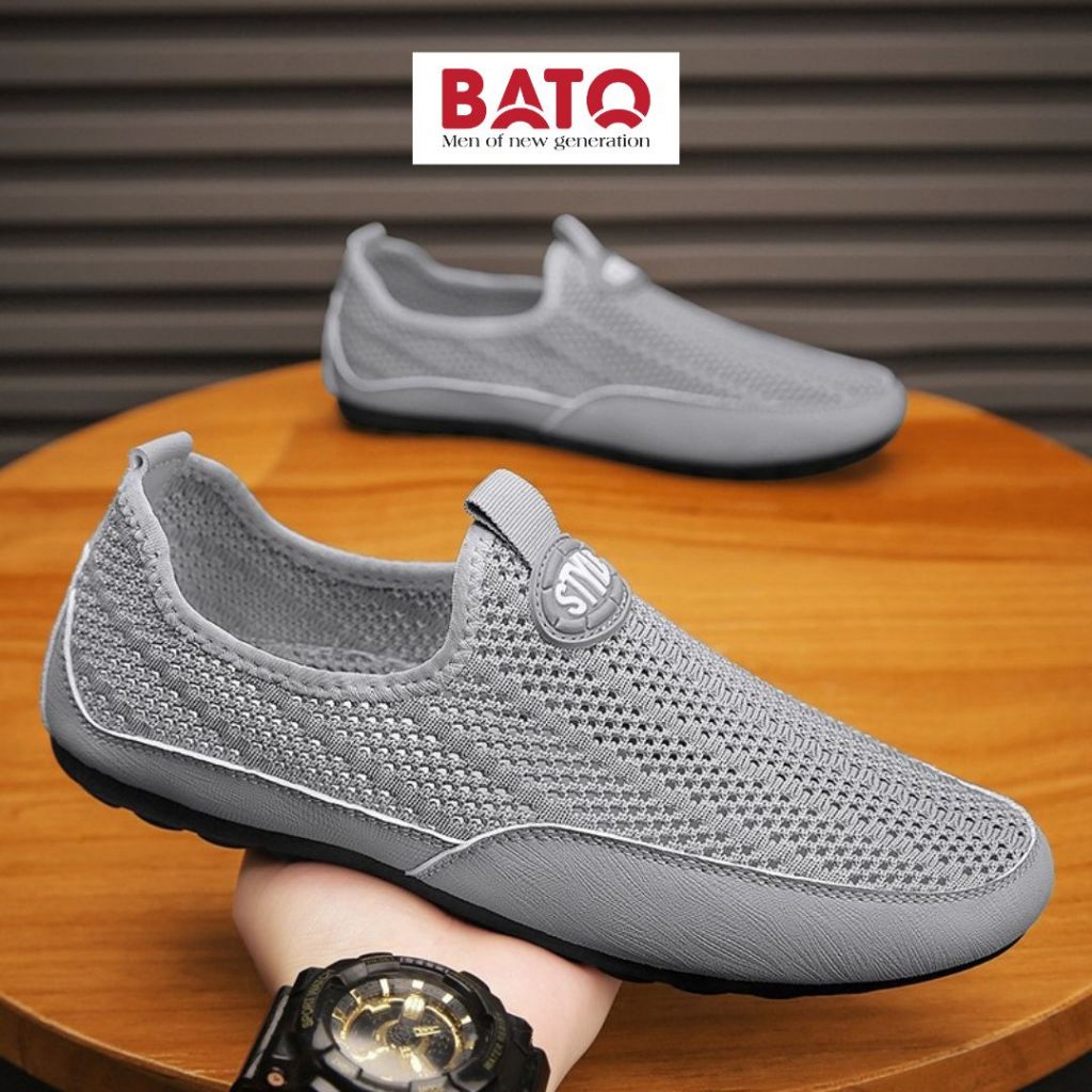 Giày Lười Vải Thể Thao Nam, Mùa Hè Lỗ Thoáng Khí, Chống Trơn Trượt, Êm Chân, Thoát Nước, Lội Nước, Đi Biển G208