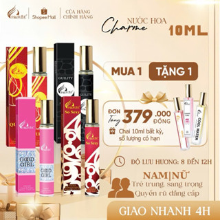 Nước Hoa CHARME Chính Hãng 10ml Nam Nữ Lưu Hương Lâu