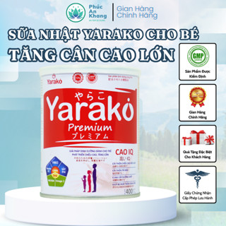  Sữa YARAKO PREMIUM CAO IQ - Giúp Trẻ Phát Triển Chiều Cao Và Tăng IQ Bổ Sung Chất Thiết Yếu Cho Bé 