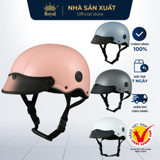 Mũ Bảo Hiểm Chính Hãng Asia MT-128B Nam Nữ, Mũ Bảo Hiểm Lưỡi Trai Gọn Nhẹ Nhiều Màu Sắc Bảo Hành 12 Tháng