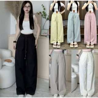 [DEAL MỚI- 2 PHIÊN BẢN CHIỀU DÀI] Quần Ống Suông Chất KaKi Gió Hàn Cạp Chun Mềm Mịn Nhiều Màu_m068