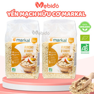 Yến Mạch Cám Vỡ Hữu Cơ Markal Cho Bé Ăn Dặm Cháo Yến mạch Sữa Yến Mạch Shop Mẹ Bí Đỏ