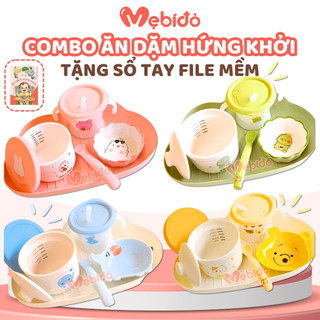  Combo Chén Sứ Ăn Dặm Kiểu Nhật Set Ăn Dặm Hứng Khởi Cho Bé  Hũ Thủy Tinh Cốc Tập Hút Shop Mẹ Bí Đỏ 
