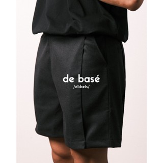  basé SHORT 03 - Quần Short Vải Khóa Sườn Xếp Li Trước Sau - de basé 