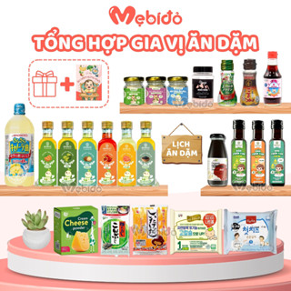 Set Dầu Ăn Dặm Gia Vị Hạt Nêm Cho Bé Ăn Dặm Tăng Cường Dinh Dưỡng - Shop Mẹ Bí Đỏ