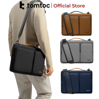 Túi đeo chéo chống sốc cho Macbook/Laptop Tomtoc Shoulder Bag 13/13,6/14/15/16 inch chính hãng -A42