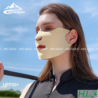 Mặt nạ golf chống nắng, chống tia UV GoloveJoy - Khẩu trang golf chống nắng chất vải cao cấp có thể giặt