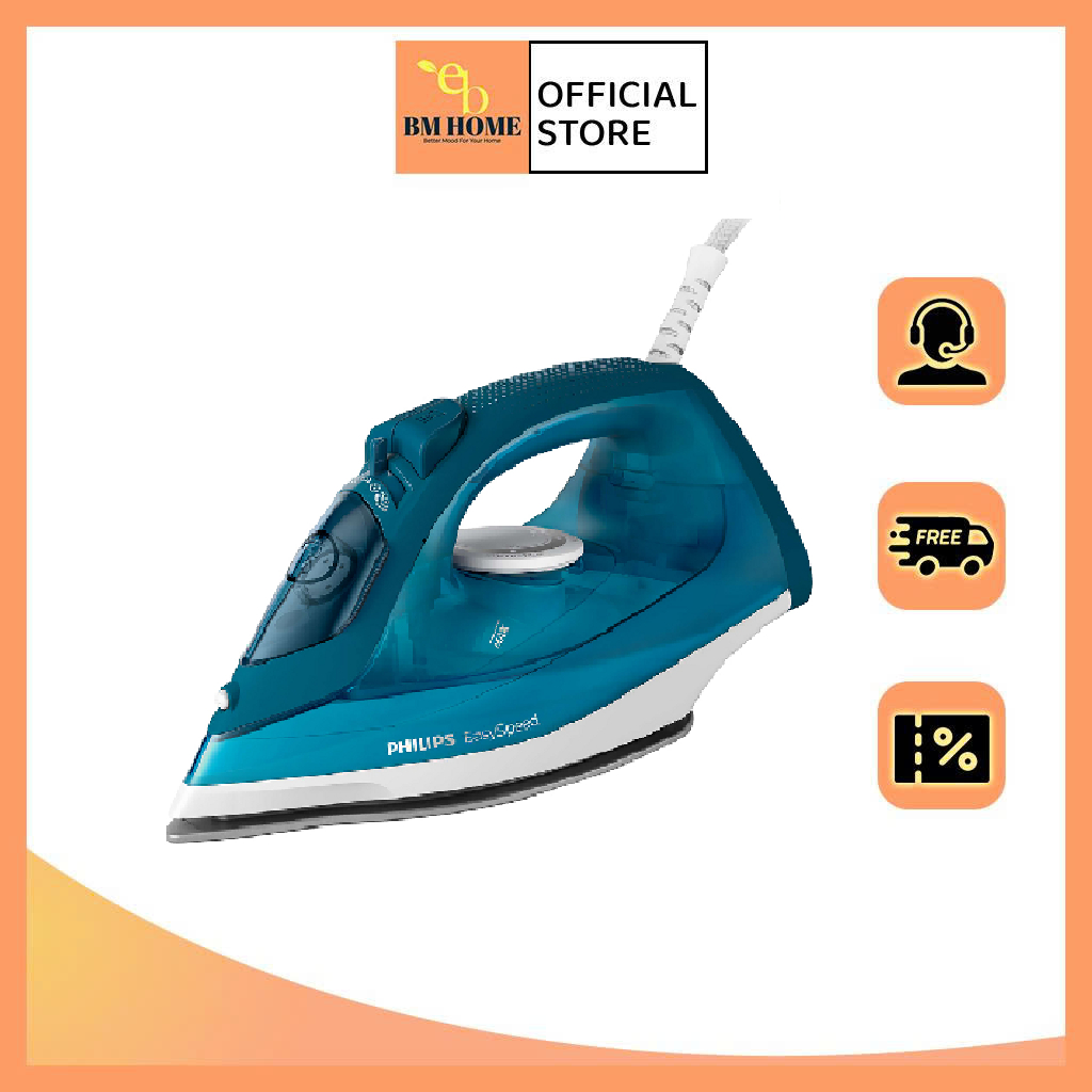Bàn ủi hơi nước Philips GC1756 xanh Công suất 2000W - DST2020 xám - Bảo hành 24 tháng