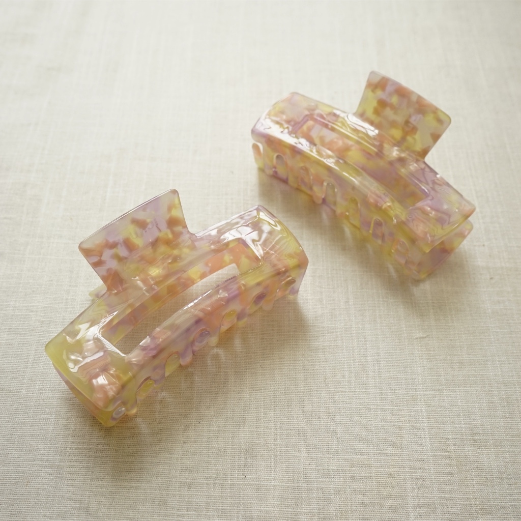 Kẹp càng cua cao cấp Lavender  hair claw clips Helen Studio đạt chuẩn xuất khẩu Châu Âu