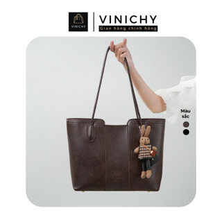 Túi xách nữ đeo vai VINICHY, tote dung tích lớn size 35cm HA744