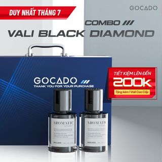 Combo 2 Chai Nước Hoa Ô Tô - AROMATIC Tặng Vali Khử Mùi Xe Hơi Cao Cấp,Hương Hoa Kết Hợp Vơi Gỗ