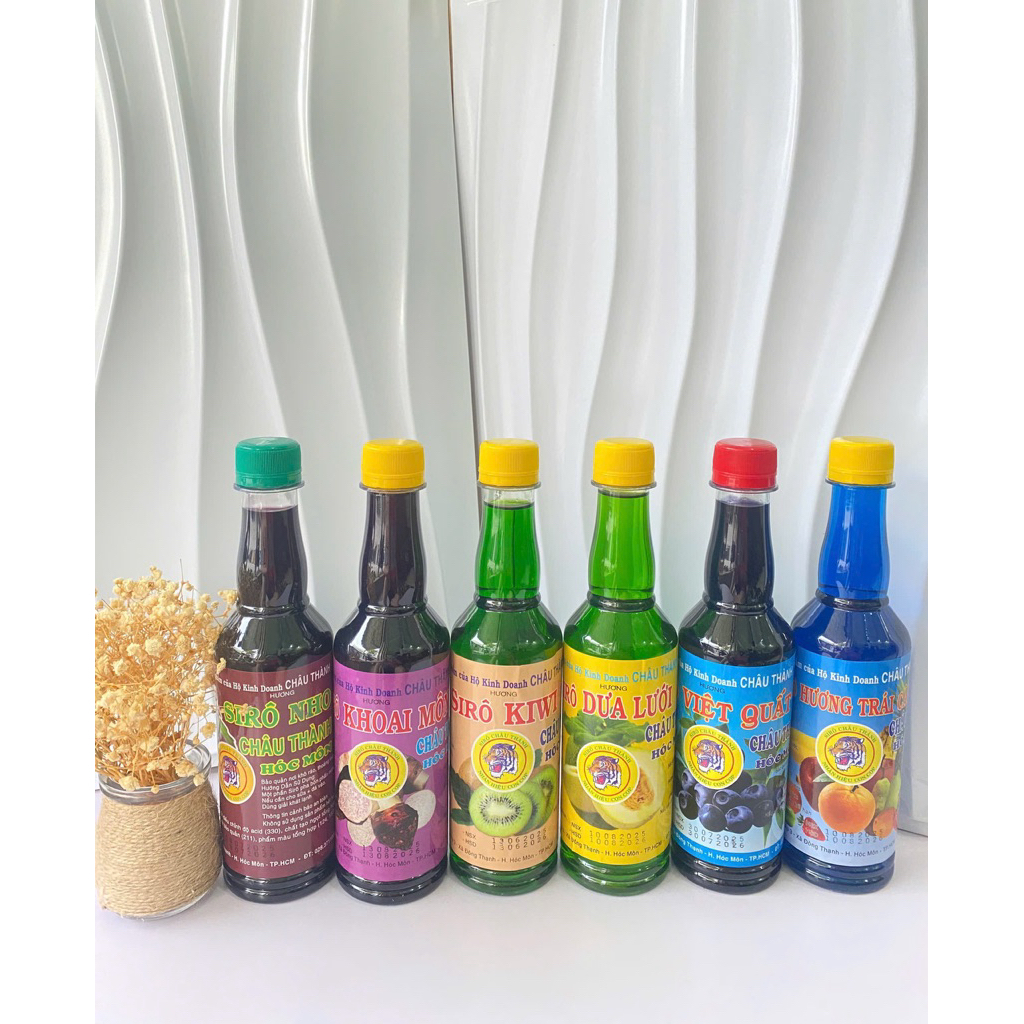 Siro Hoa Quả Châu Thành 400ml