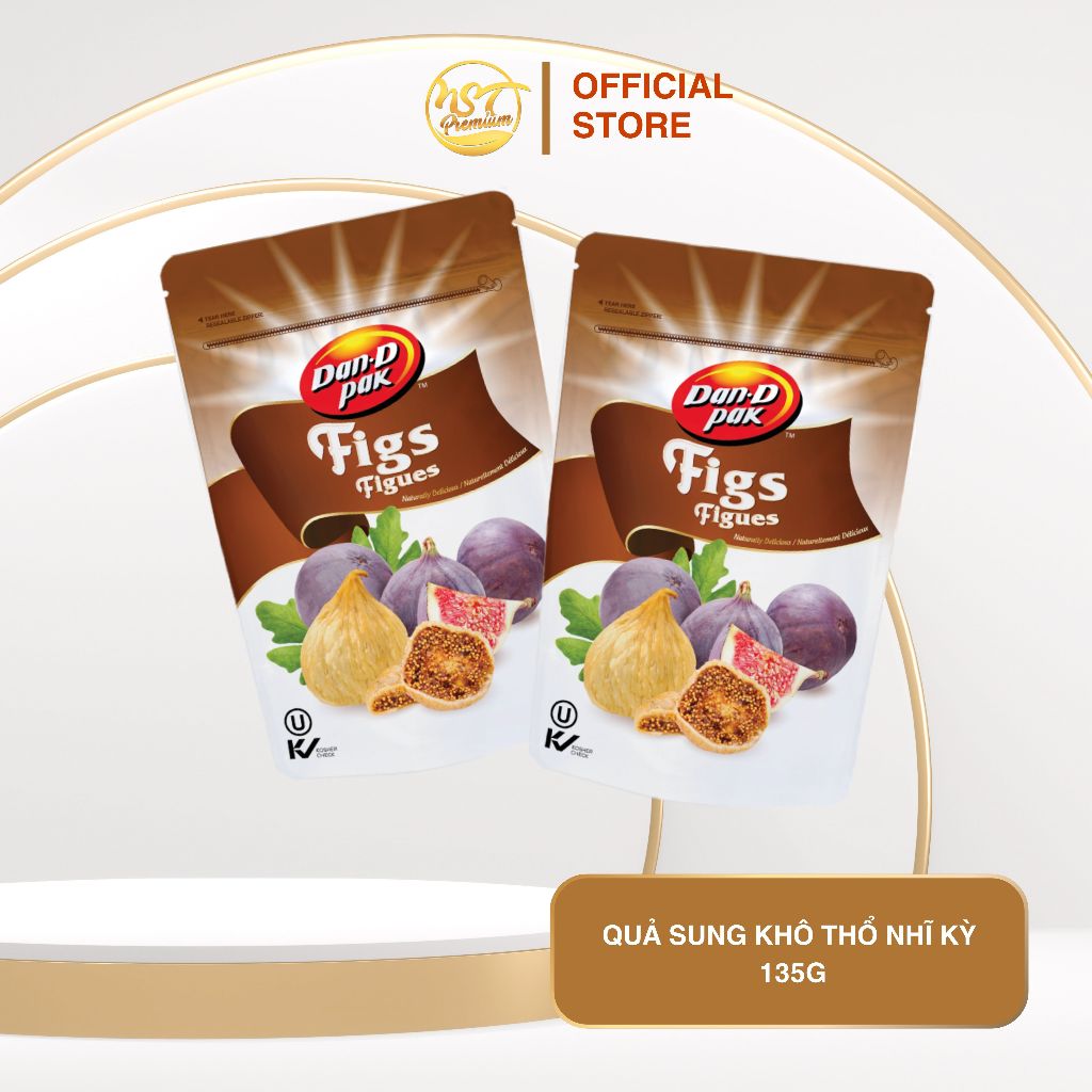QUẢ SUNG MỸ KHÔ 135g – DAN.D PAK