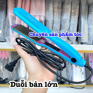 ✅Máy Duỗi Tóc Bản Lớn 6618 Chuyên Sản Phẩm Tóc Cao Cấp Siêu Mềm Ceramic 220V 45W Hiển Thị Nhiệt Độ 240°C Dễ Sử Dụng