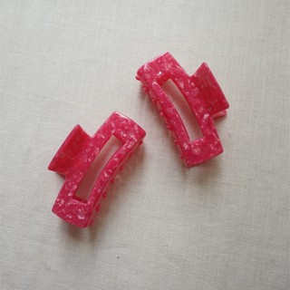 Kẹp càng cua nữ cao cấp Lovely pink hair claw clips Helen Studio đạt chuẩn xuất khẩu Châu Âu