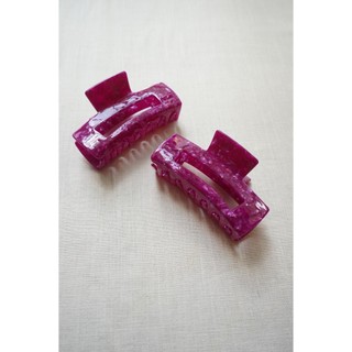 Kẹp càng cua nữ cao cấp màu tím Dark purple hair claw clips Helen Studio đạt chuẩn xuất khẩu Châu Âu