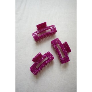 Kẹp càng cua nữ cao cấp màu tím Dark purple hair claw clips Helen Studio đạt chuẩn xuất khẩu Châu Âu