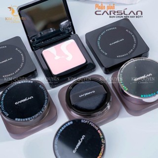   TẶNG SON DƯỠNG  Phấn Nén kiềm dầu Carslan Soft Mist 24h Phấn Phủ trang điểm Mềm Mại Lâu Trôi 8g 
