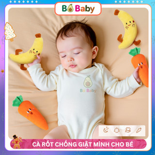  Đồ chơi cà rốt cầm tay chống giật mình gấu bông cầm tay hình trái cây cho trẻ sơ sinh mô phỏng taymẹ 