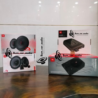  Combo nguyên bộ loa lắp ô tô hàng chính hãng JBL stage3 607cf JBL stage3 627 JBL GX - A604 sub điện BASSPRO SL2 