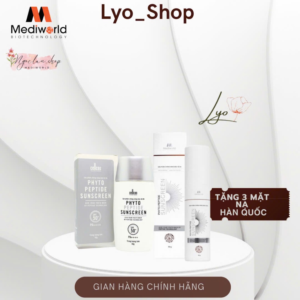 Kem chống nắng Phyto Peptide Sunscreen Mediworld 50g - LYO_SHOP