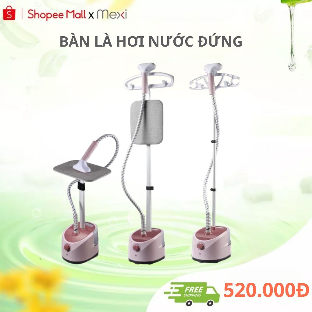 Bàn là hơi nước đứng Mexi Bàn Ủi, bàn là cây hơi nước công suất 2000W, phù hợp mọi loại vải