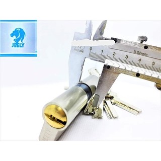 ruột khóa tay gạt 2 bên chìa,1 bên chìa 1 bên vặn jeely