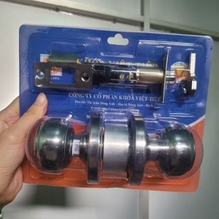  bộ ổ khoá cửa tay nắm tròn VIỆT TIỆP đóng vỉ cò ngắn cò dài dùng cho mọi loại cửa 