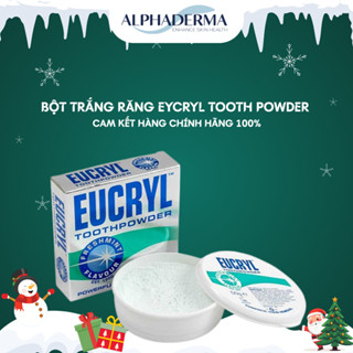   Chính hãng  Bột Tẩy Trắng Răng Eucryl Toothpowder Powerful Stain Removal 50g Giúp Thơm Miệng Cảm Giác Sạch Sẽ Cả Ngày 