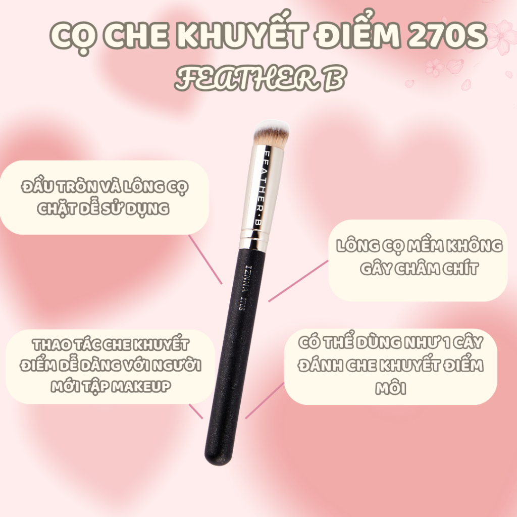 Cọ che khuyết điểm Feather B M270s