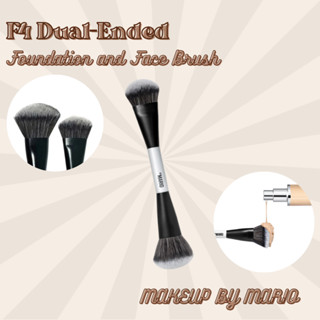 MARIO - F4 Dual-Ended Foundation and Face Brush - Cọ nền - Cọ má hồng kem - Khối kem