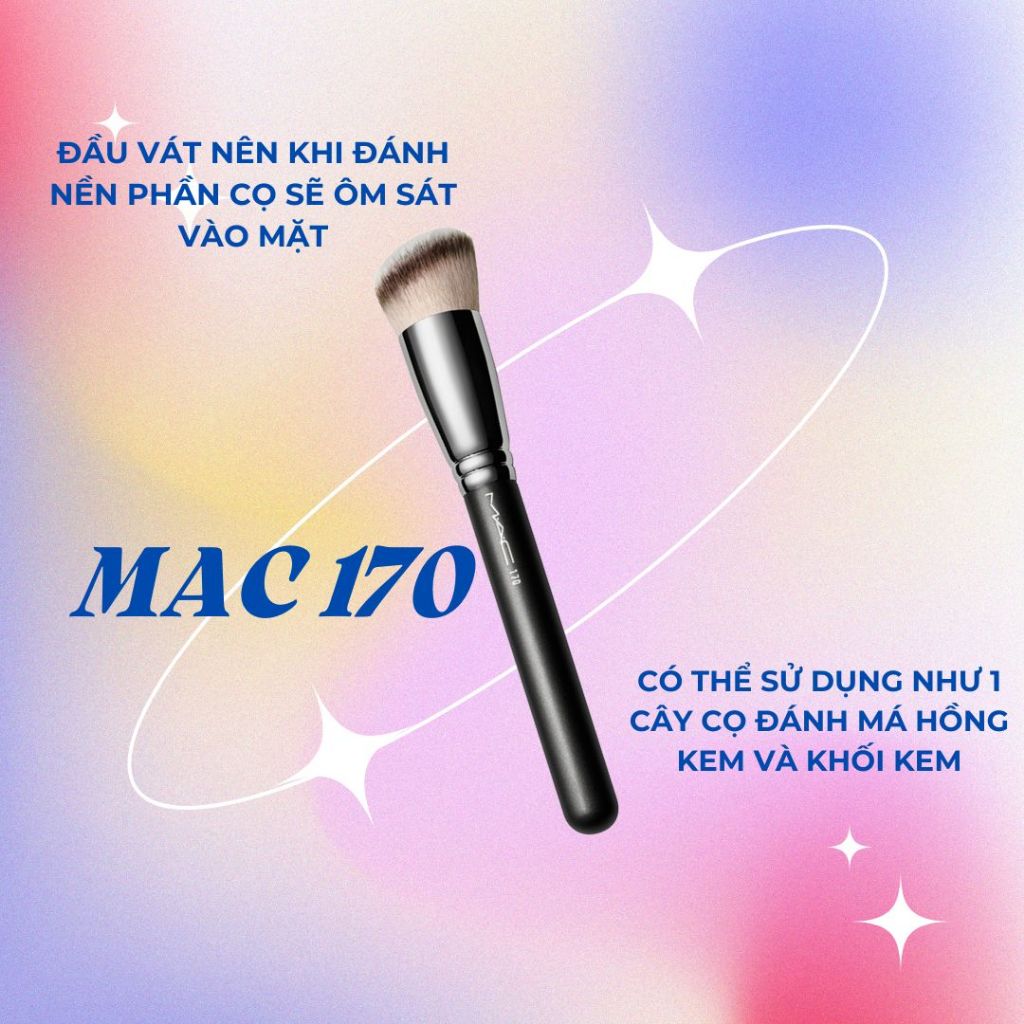 Cọ nền vát xéo M170 SYNTHETIC ROUNDED SLANT BRUSH