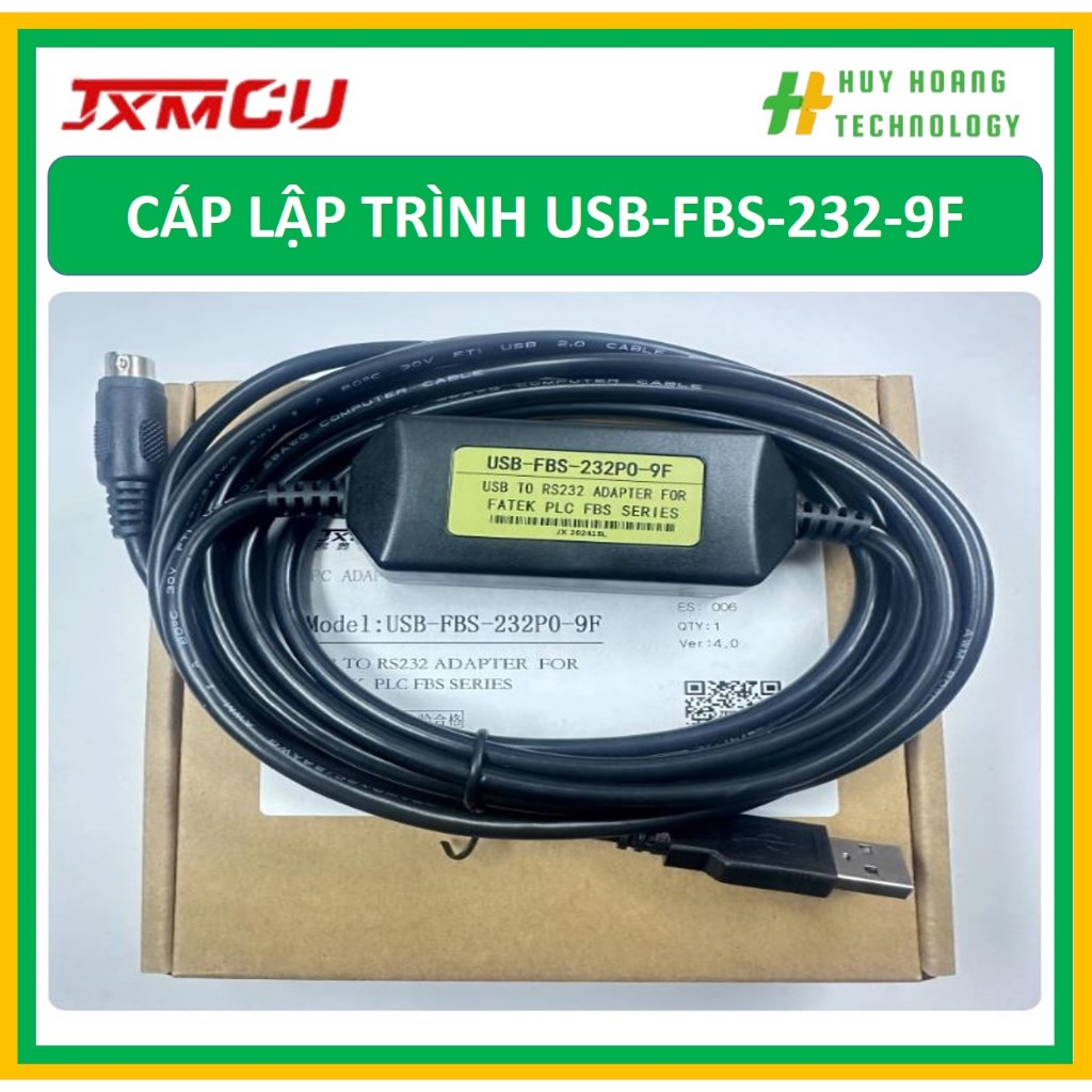 Cáp lập trình PLC Fatek USB-FBS-232P0-9F