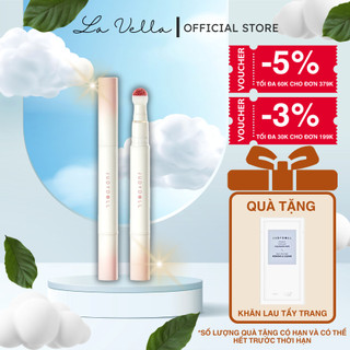  Son kem lì Judydoll 1.9ml Đầu Bông Dặm Kem Mịn màu sắc tươi tắn bền màu che phủ vân môi nổi bật La Vella Official 